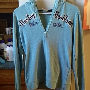Harley Davidson hoodie ( Two small stains )